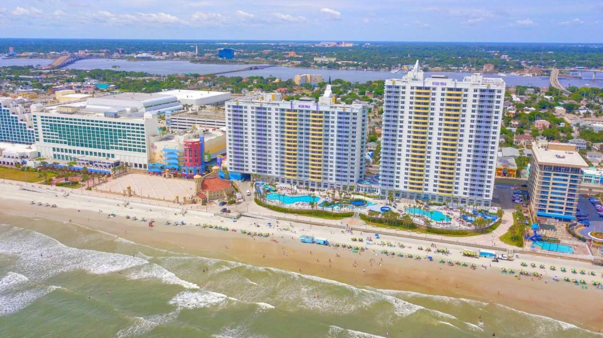 Luxury 11Th Floor 1 Bedroom Condo Direct Oceanfront Wyndham Ocean Walk Resort Daytona Beach | 1105 0*,  USA