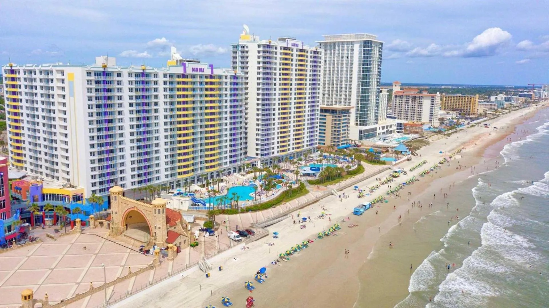 Luxury 11Th Floor 1 Bedroom Condo Direct Oceanfront Wyndham Ocean Walk Resort Daytona Beach | 1105 Prázdninový dům