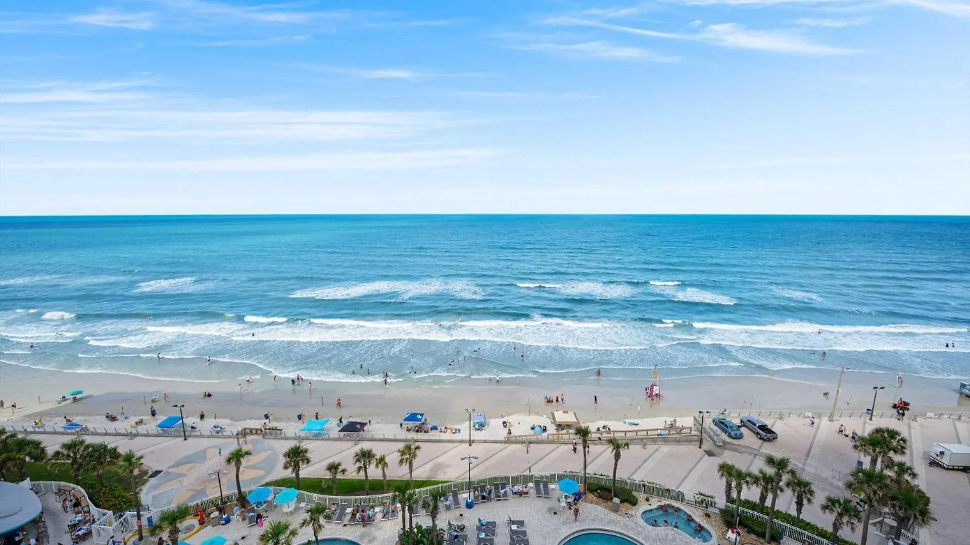 Luxury 11Th Floor 1 Bedroom Condo Direct Oceanfront Wyndham Ocean Walk Resort Daytona Beach | 1105